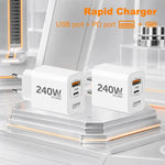 Cargador rápido USB tipo C