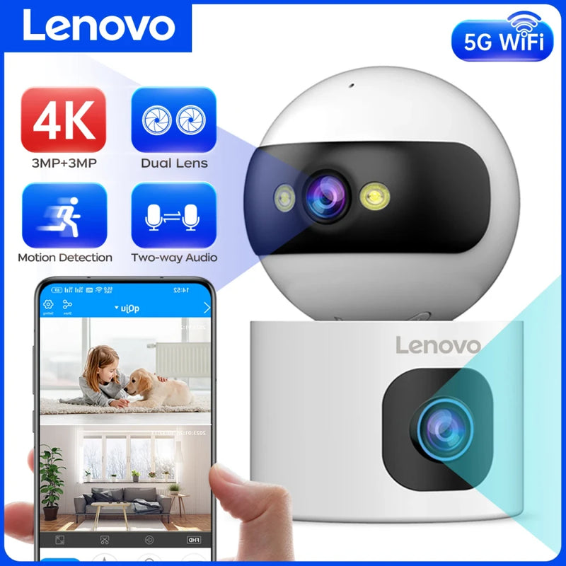 Camara Inteligente De Seguridad Dual Para El Hogar