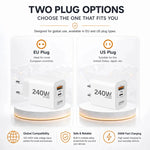 Cargador rápido USB tipo C