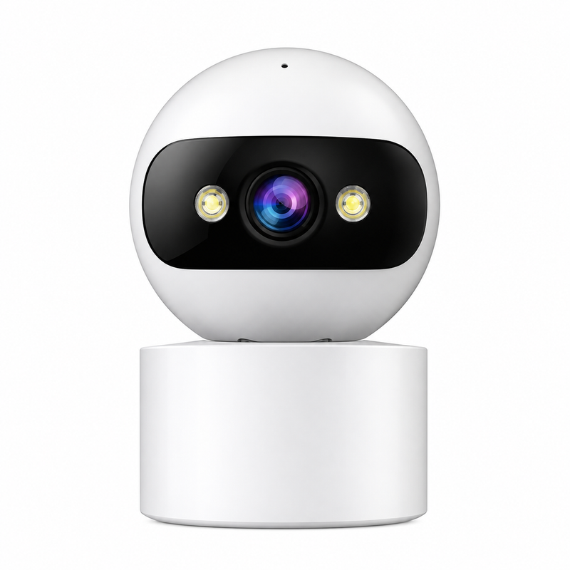 Camara Inteligente De Seguridad Dual Para El Hogar