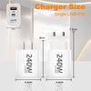 Cargador rápido USB tipo C