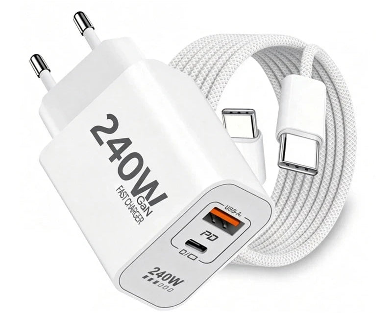 Cargador rápido USB tipo C