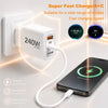 Cargador rápido USB tipo C