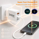 Cargador rápido USB tipo C